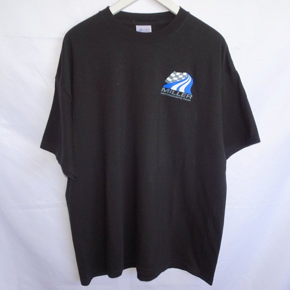 Miller Motorsports Park 2008 Black Graphic Tshirt - Picture 1 of 3